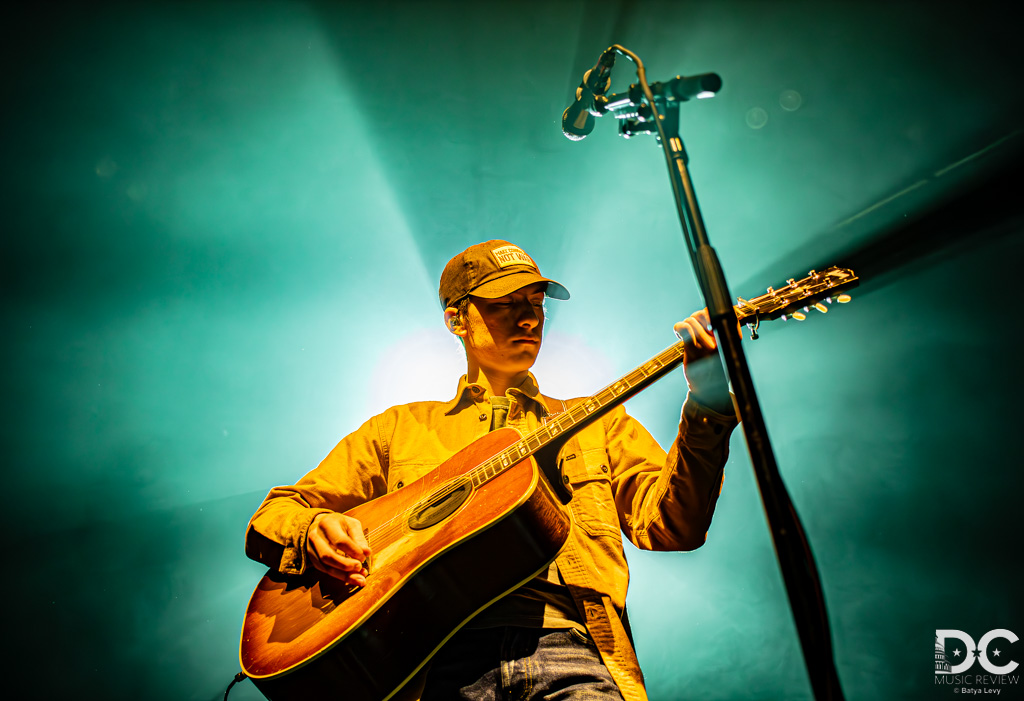 Sam Barber on stage